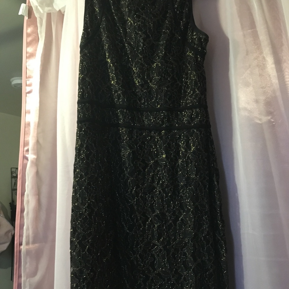 Black and Gold dress